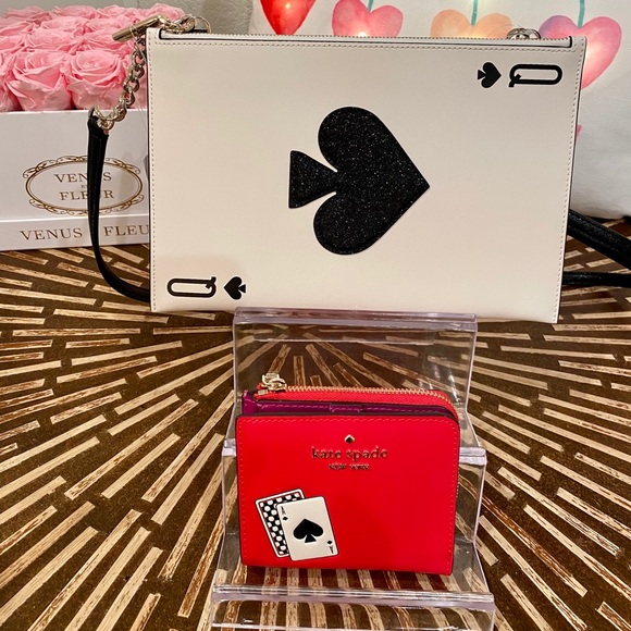 kate spade Handbags - Vegas Set - Flap Bag & Small Wal…